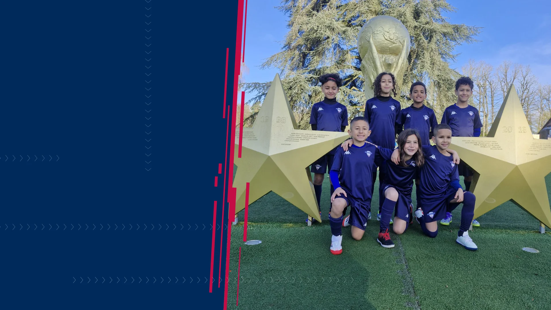 7 jeunes CONVI-KIDS by CONVI-groupe du Clermont Five sacrés champions à Clairefontaine