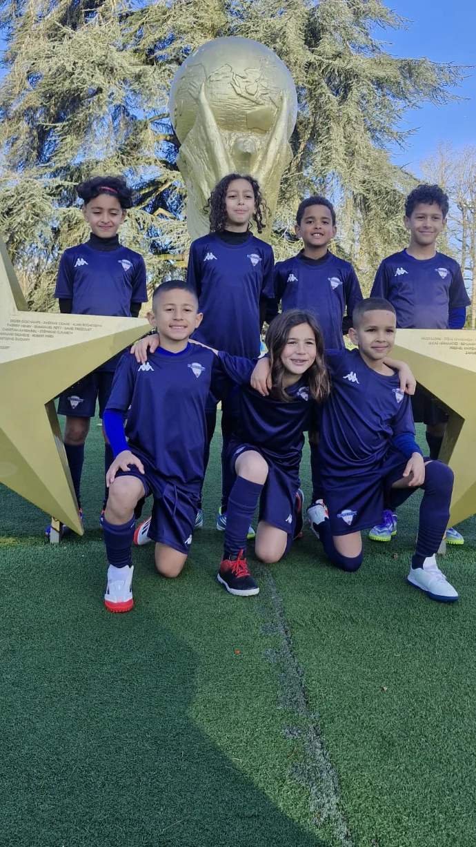 7 jeunes CONVI-KIDS by CONVI-groupe du Clermont Five sacrés champions à Clairefontaine